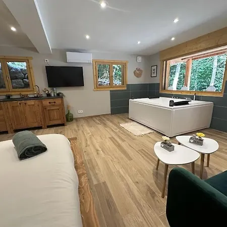 Jacuzzi En Foret Apartment