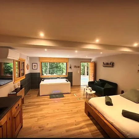Jacuzzi En Foret Apartment